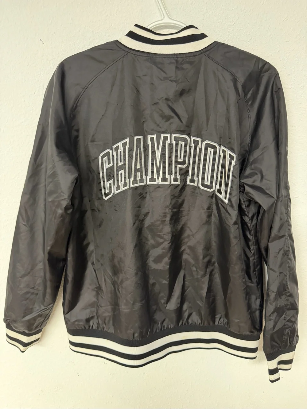 Champion satin varsity
